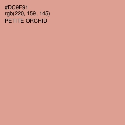 #DC9F91 - Petite Orchid Color Image